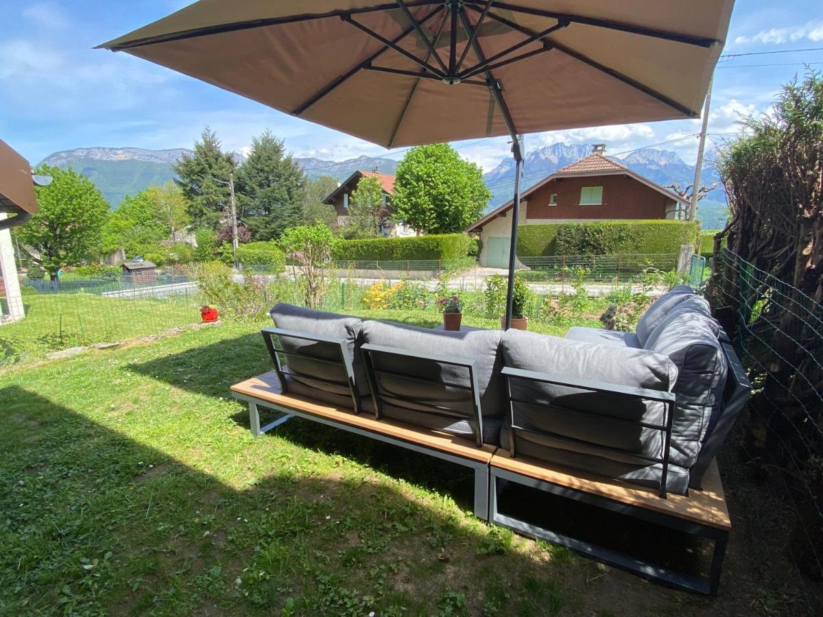 Appartement Au Calme Avec Vue Sur Les Montagnes. Sévrier Exterior foto